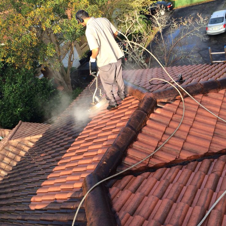 Roof Pressure Cleaning​